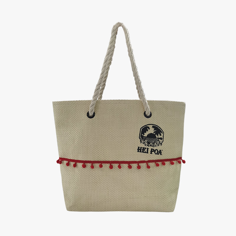 Environmental shopping bag; Ladies shoulder bag; Cotton rope handbag