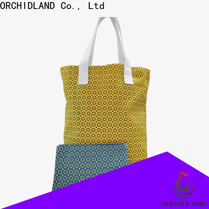ORCHIDLAND Quality shopping bag manufacturer supply for supermarket