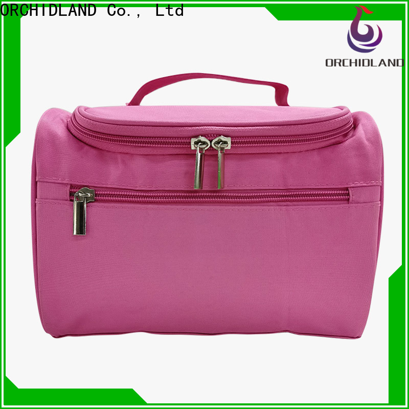 ORCHIDLAND Professional custom makeup bags wholesale for carrying toothpaste