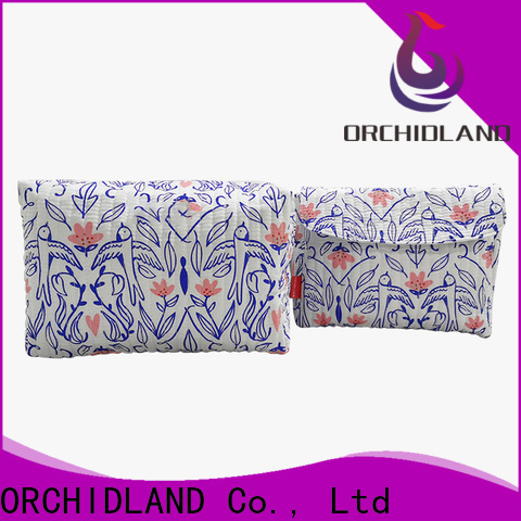 ORCHIDLAND Custom made wholesale handbags suppliers for sale for cosmetics carrying