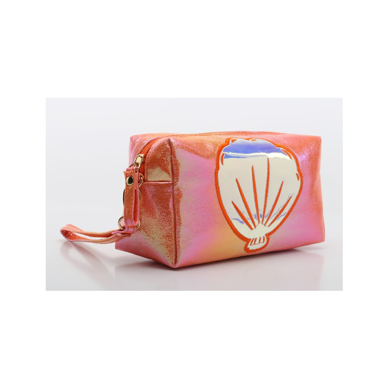 Crackle shell Prince bag magic color laser cosmetic bag cartoon handbag